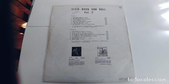 Discos de vinilo: ELVIS-LP ROCK AND ROLL-VOL. 3 - Foto 2