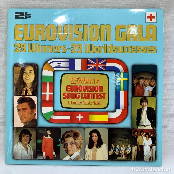 Discos de vinilo: LP - VINILO EUROVISIÓN GALA 29 WINNERS - DOBLE PORTADA - DOBLE LP - ESPAÑA - AÑO 1981 - Foto 1 - 302413498