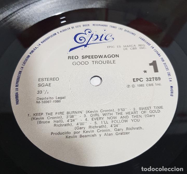 Discos de vinilo: REO SPEEDWAGON - GOOD TROUBLE - Foto 2