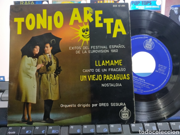 Discos de vinilo: Tonio areta ep llamame + 1962 - Foto 1
