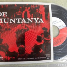 Discos de vinilo: GRUP DE CANTARES MUNTANYENCS -DE MUNTANYA -EP 1967