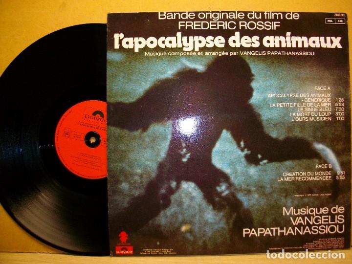 Discos de vinilo: Vangelis &ndash; LApocalypse Des Animaux LP - Foto 2