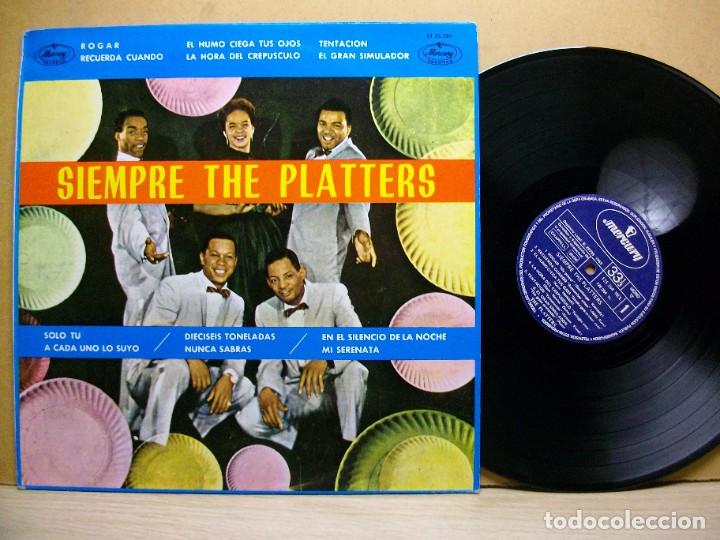 Discos de vinilo: The Platters &ndash; Siempre The Platters LP - Foto 1