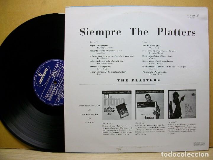 Discos de vinilo: The Platters &ndash; Siempre The Platters LP - Foto 2