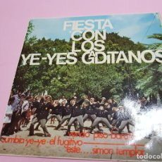 Discos de vinilo: DISCO-SINGLE-VINILO-FIESTA CON LOS YEYES GADITANOS-1966-BUEN ESTADO-COLECCIONISTAS. Lote 302485633