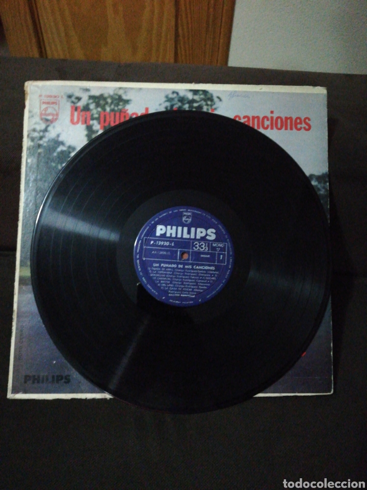Discos de vinilo: Vinilo LP - Chango Rodr&iacute;guez - Un pu&ntilde;ado de mis canciones - Philips - Foto 3