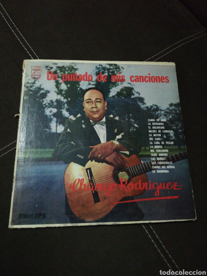 Discos de vinilo: Vinilo LP - Chango Rodr&iacute;guez - Un pu&ntilde;ado de mis canciones - Philips - Foto 1