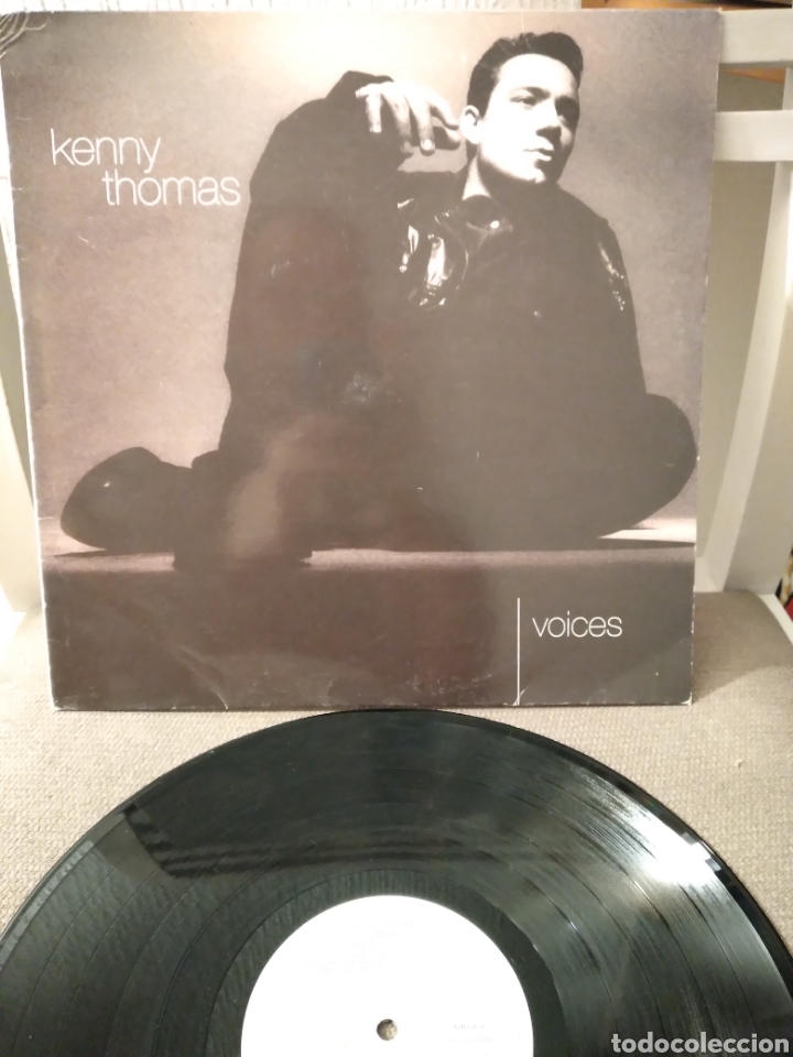 Discos de vinilo: Vinilo - KENNY THOMAS &rdquo;VOICES&rdquo; ESP.92 - Foto 1