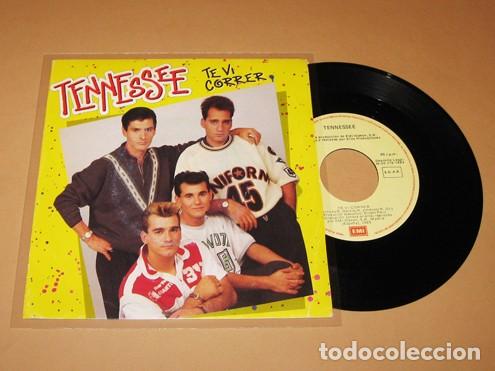 Discos de vinilo: TENNESSEE - TE VI CORRER - SINGLE - 1989 - EXCELENTE
