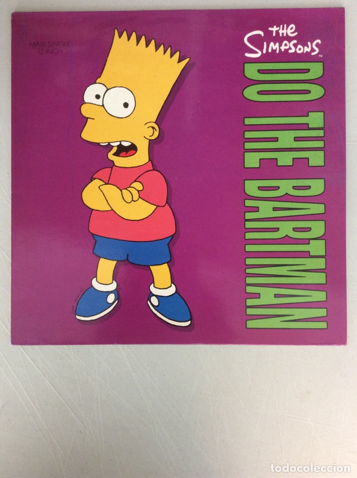 Discos de vinilo: The Simpsons. Do the bartman - Foto 1