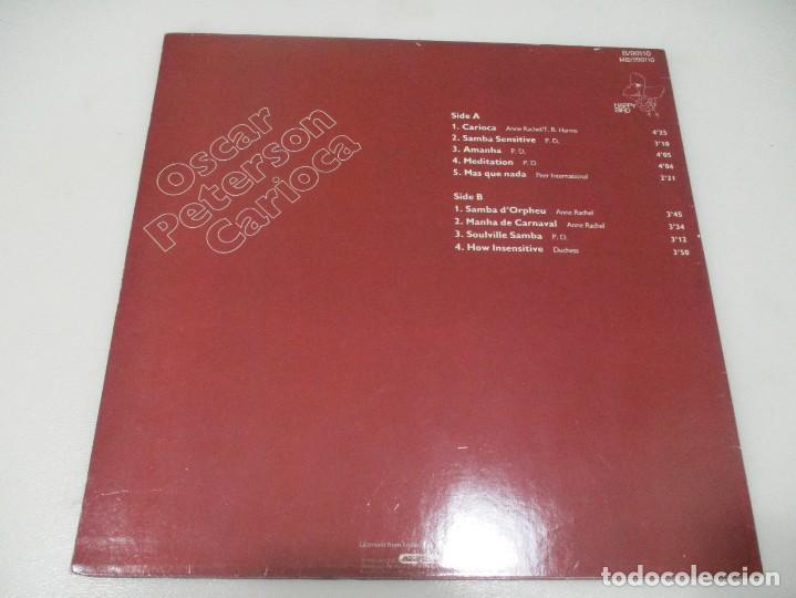 Discos de vinilo: OSCAR PETERSON CARIOCA DI726 - Foto 2