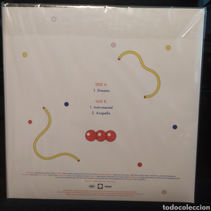 Discos de vinilo: Beck - Dreams 2015 Jap&oacute;n - Foto 2