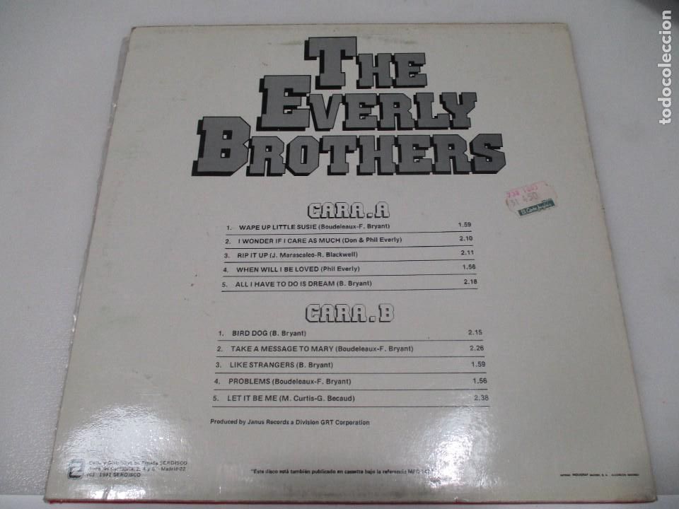 Discos de vinilo: THE EVERY BROTHERS DI744 - Foto 2