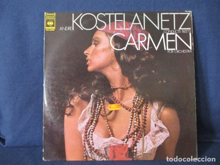 Discos de vinilo: VINILO - ANDRE KOSTELANETZ - CARMEN - Foto 1