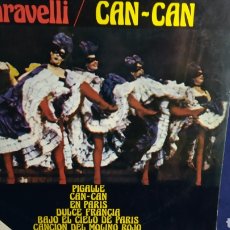 Discos de vinilo: LP CARAVELLI. CAN - CAN. Lote 302560628