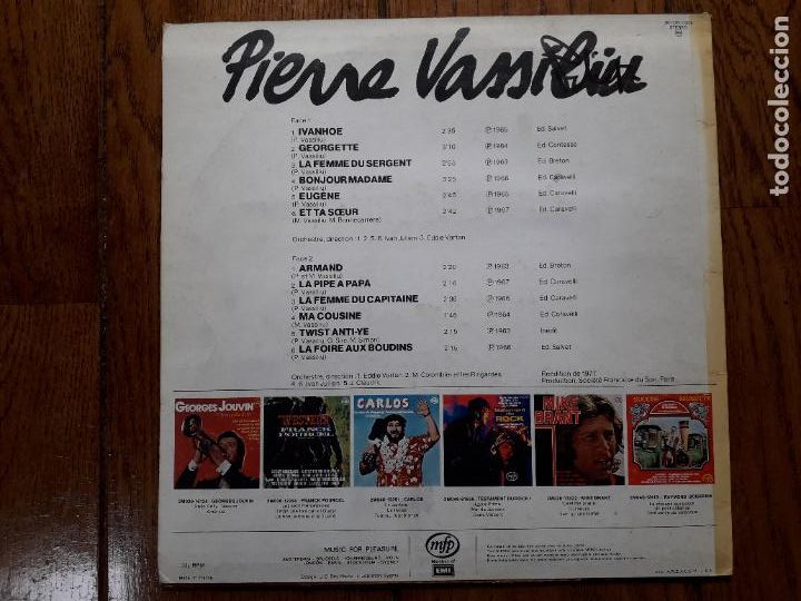 Discos de vinilo: Pierre vassiliu - ivanhoe - Foto 2