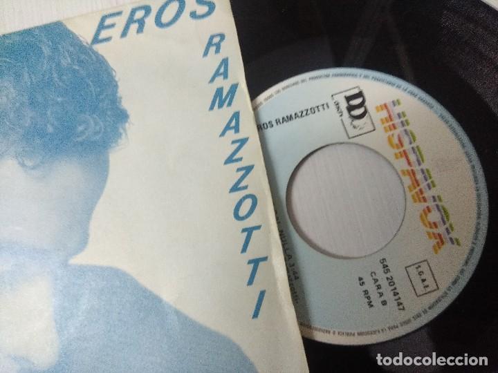 Discos de vinilo: EROS RAMAZZOTTI/AHORA TU/SINGLE. - Foto 2
