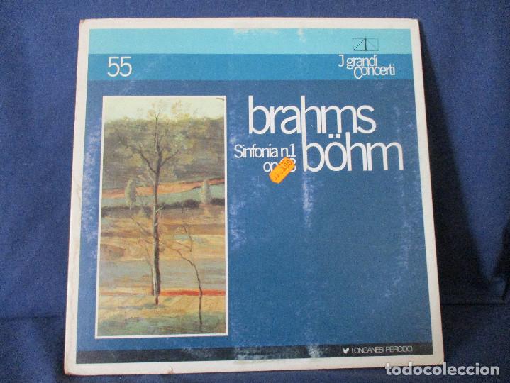 Discos de vinilo: VINILO - BRAHMS - SINFONIA N.&ordm; 1 - B&Ouml;HM 1983 - Foto 1
