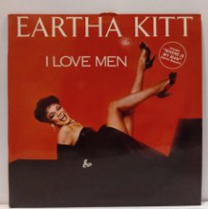 Discos de vinilo: EARTHA KITT - I LOVE MEN. VINILO (LP, ALBUM). CBS (1984). CCM2