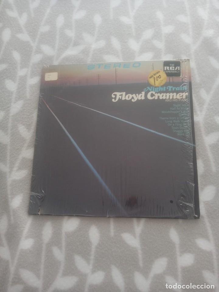 Discos de vinilo: &rdquo;Night Train&rdquo; LP Floyd Cramer. Editado en 1967 en USA - Foto 1