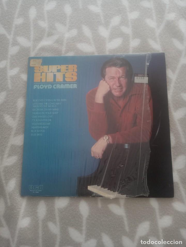 Discos de vinilo: &rdquo;Super Hits&rdquo; LP Floyd Cramer. Editado en 1979 en UK - Foto 1