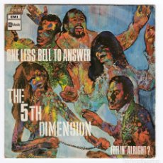 Discos de vinilo: THE 5TH DIMENSION - ONE LESS BELL TO ANSWER - 1970. Lote 302632918