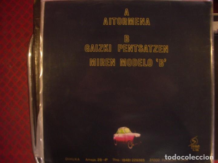 Discos de vinilo: HERTZAINAK- MAXISINGLE. - Foto 2