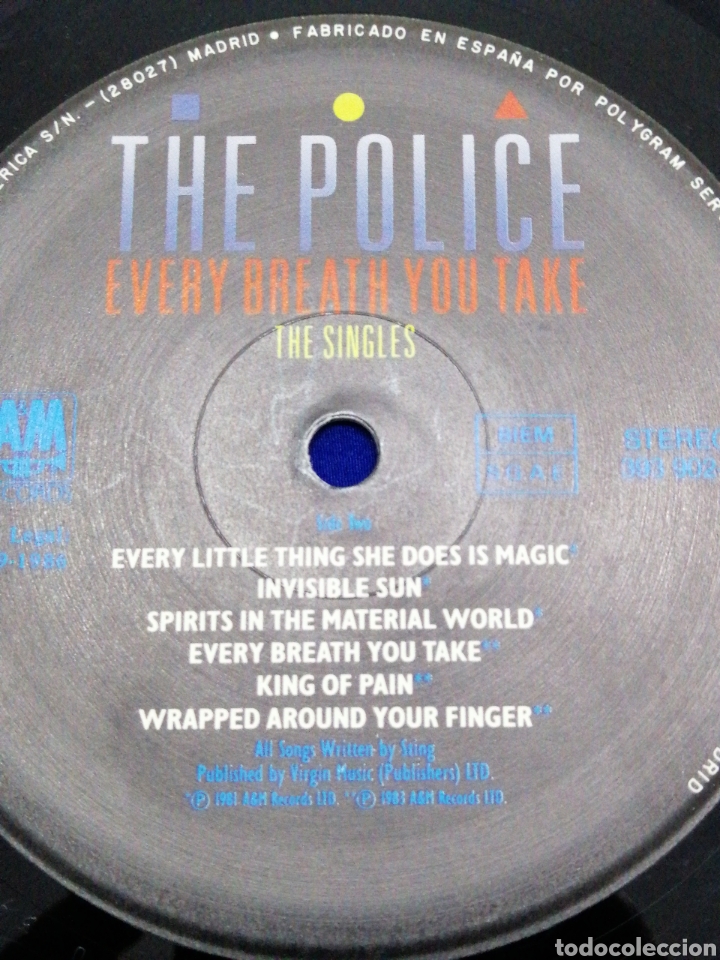 the police – every breath you take