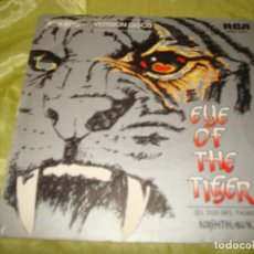 Discos de vinilo: NIGHTHAWK. EYE OF THE TIGER. RCA, 1982. PROMOCIONAL. IMPECABLE(#). Lote 302655323