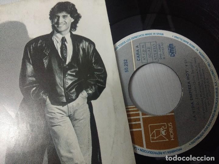 Discos de vinilo: SERGIO DALMA/LA VIDA EMPIEZA HOY/SINGLE. - Foto 2