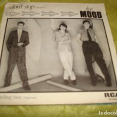 Discos de vinilo: THE MOOD. DON´T STOP / WATCHING TIME. RCA, 1982. PROMOCIONAL. IMPECABLE. Lote 302659678