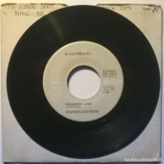 Discos de vinilo: ELVIS PRESLEY. IT'S MIDNIGHT/ PROMISED LAND. RCA, USA 1974 SINGLE. Lote 314043698