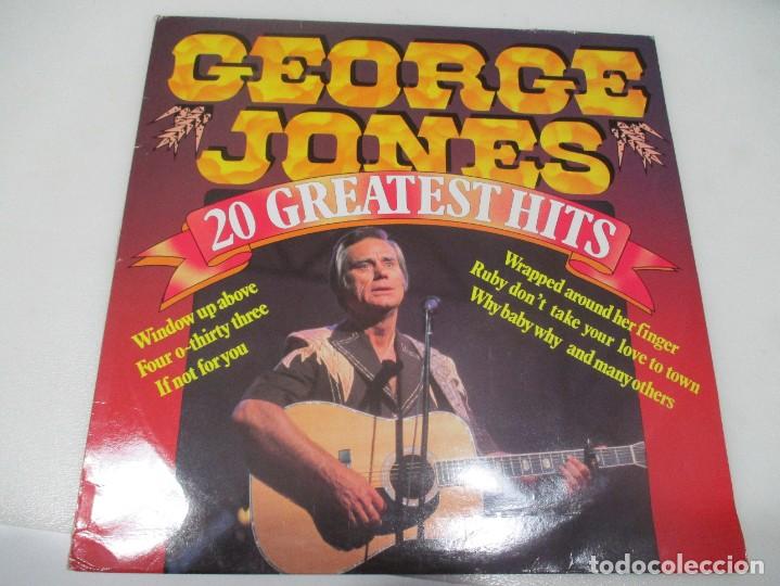 GEORGE JONES 20 GREAT HITS DI785 (Música - Discos - LP Vinilo - Country y Folk)