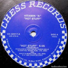 Discos de vinilo: VITAMIN ”A” - HOT STUFF - MAXI CHESS 1984 USA BPY
