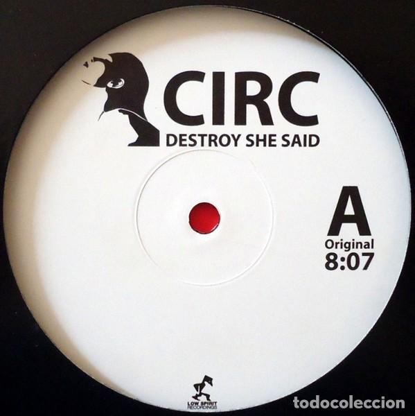 Discos de vinilo: Circ &ndash; Destroy She Said-GERMANY-2002-MAXI SINGLE - Foto 3