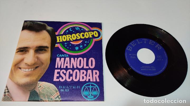 Discos de vinilo: Manolo Escobar - Horoscopo (7&rdquo;, Single) - Foto 1