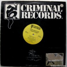 Discos de vinilo: WALLY JUMP JR. & THE CRIMINAL ELEMENT - TURN ME LOOSE - MAXI CRIMINAL RECORDS 1986 USA BPY. Lote 302800303