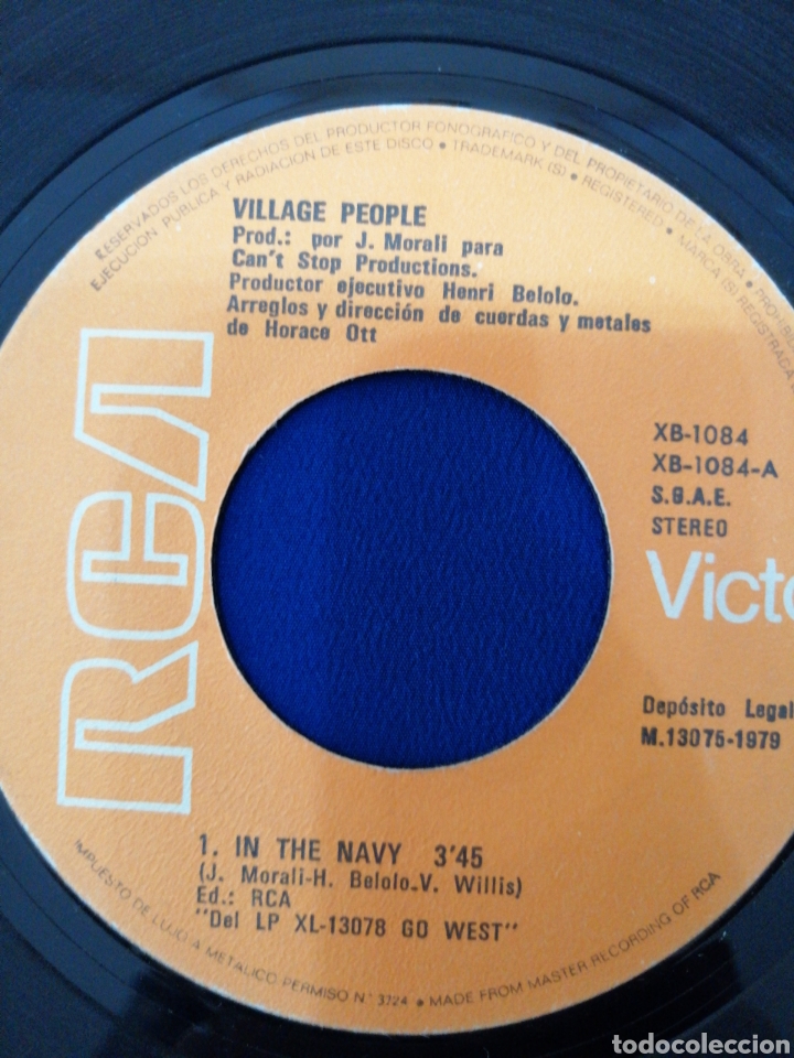 Discos de vinilo: VILLAGE PEOPLE (IN THE NAVY - MANHATTAN WOMAN) - Foto 5 - 302817133