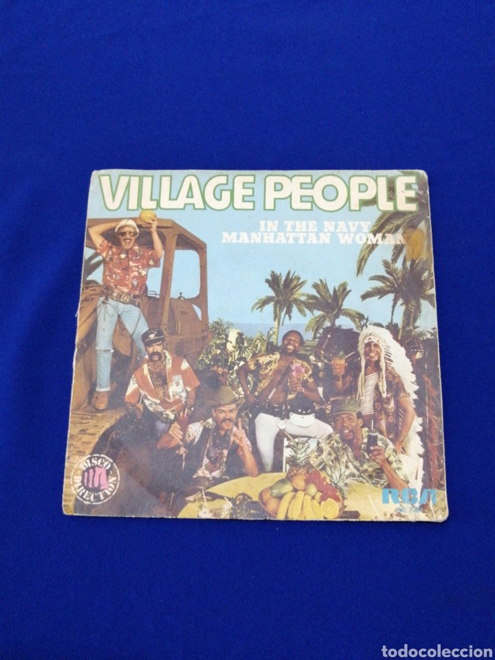 VILLAGE PEOPLE (IN THE NAVY - MANHATTAN WOMAN) (Música - Discos de Vinilo - EPs - Pop - Rock - New Wave Internacional de los 80)
