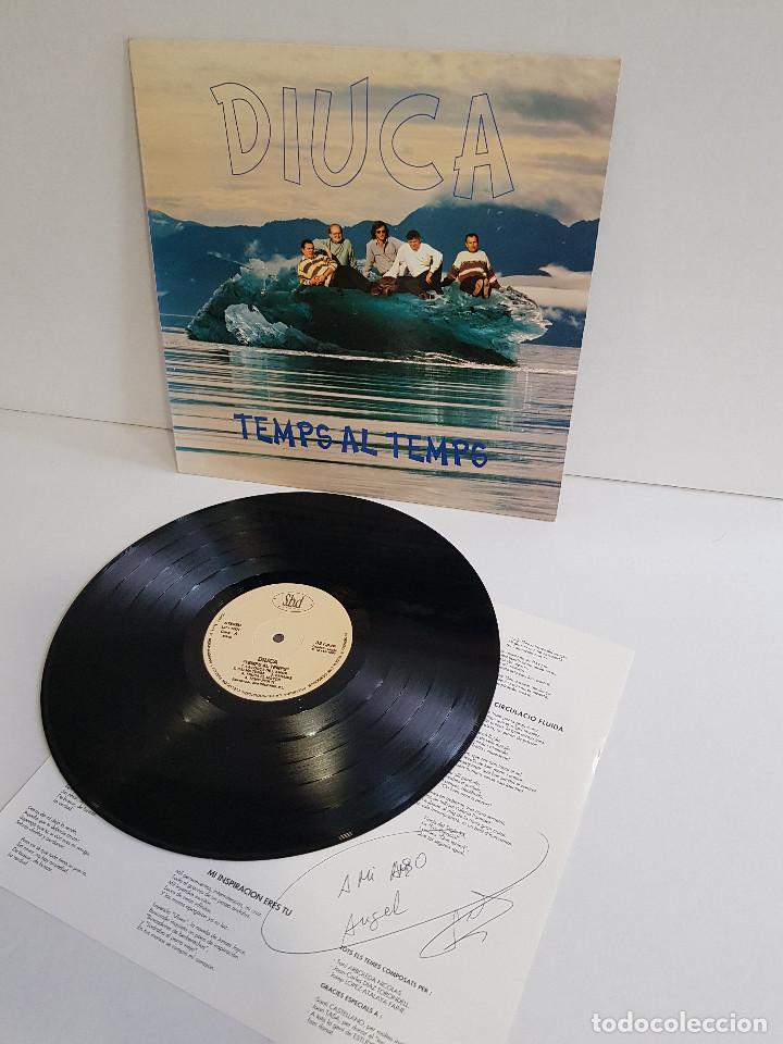 Discos de vinilo: DIUCA - TEMP AL TEMPS - Foto 3
