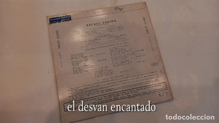 Discos de vinilo: RAFAEL FARINA. EP Ode&oacute;n - Foto 2