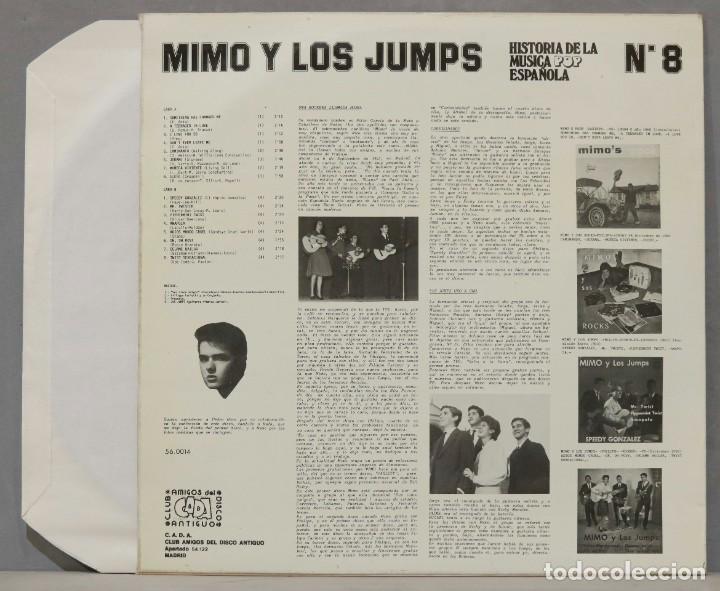 Discos de vinilo: LP. MIMO Y LOS JUMPS - Foto 2