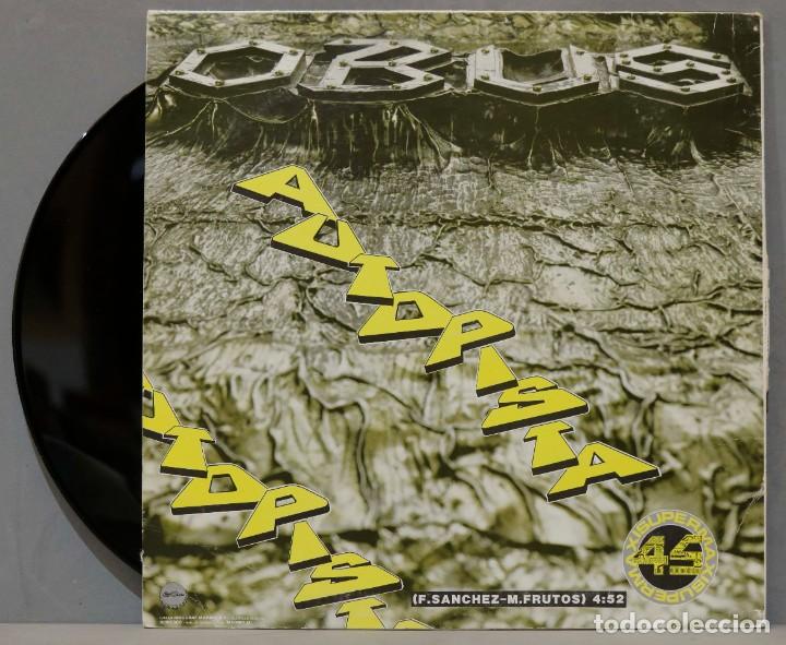Discos de vinilo: MAXI SINGLE. OBUS. AUTOPISTA - Foto 2