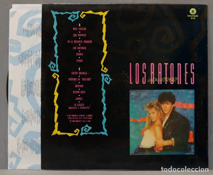 Discos de vinilo: LP. LOS RATONES. &iquest;QUE QUEREIS? - Foto 2