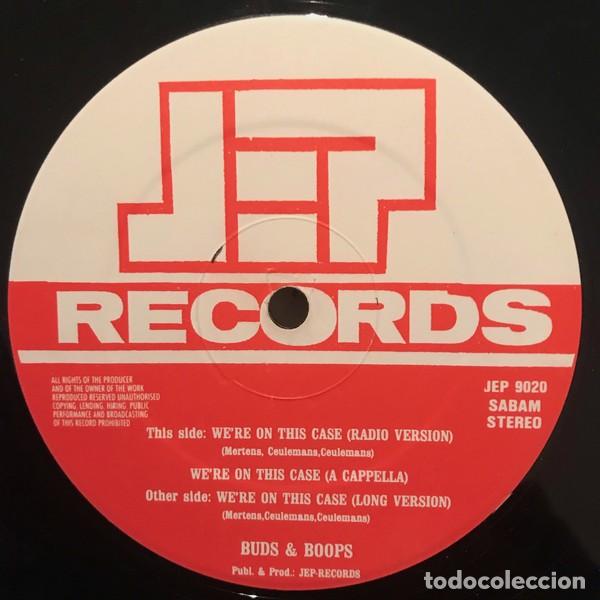 Discos de vinilo: Buds & Boops &ndash; Were On This Case-BELGIUM-1990-MAXI SINGLE - Foto 1