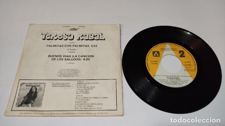 Discos de vinilo: Teresa Rabal - Palmitas Con Palmitas (7&rdquo;, Single) - Foto 2
