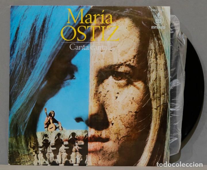 Discos de vinilo: LP. MAR&Iacute;A OSTIZ. CANTA CANTA - Foto 1