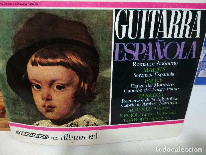 Discos de vinilo: MANUEL CUBERO, GUITARRA ESPA&Ntilde;OLA, DISCOPHON - Foto 1