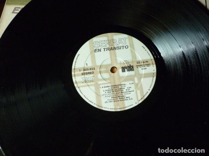 Discos de vinilo: DISCO LP DE SERRAT EN TRANSITO- 1981 - Foto 5