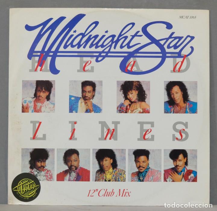 Discos de vinilo: MAXI SINGLE. Midnight Star. Headlines - Foto 1